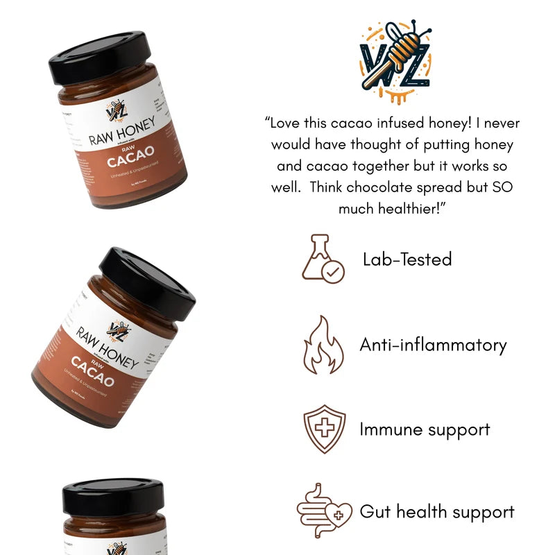 Cacao Infused - Raw Honey