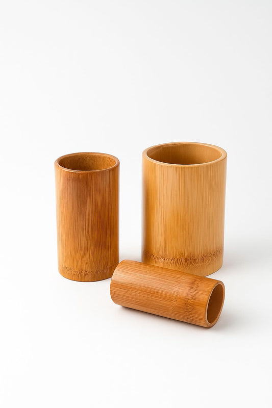 3 Piece Bamboo Cupping Cups Set