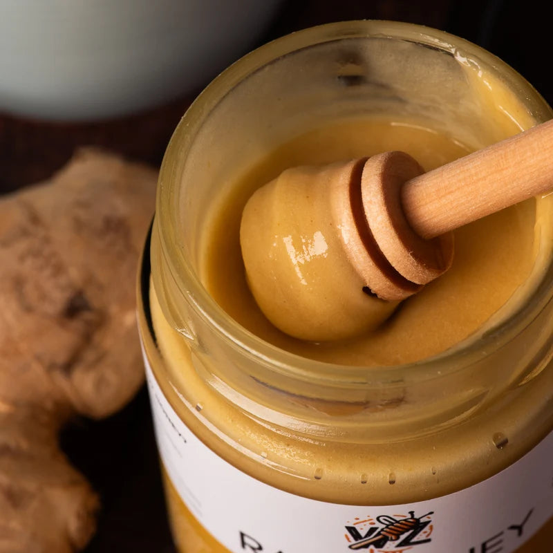 Ginger Infused - Raw Honey
