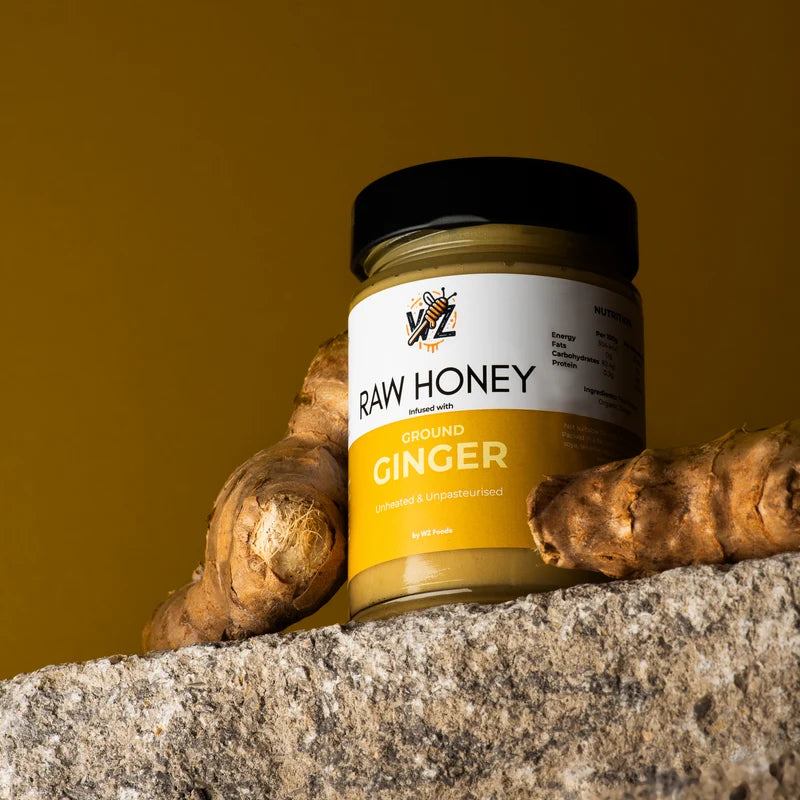 Ginger Infused - Raw Honey