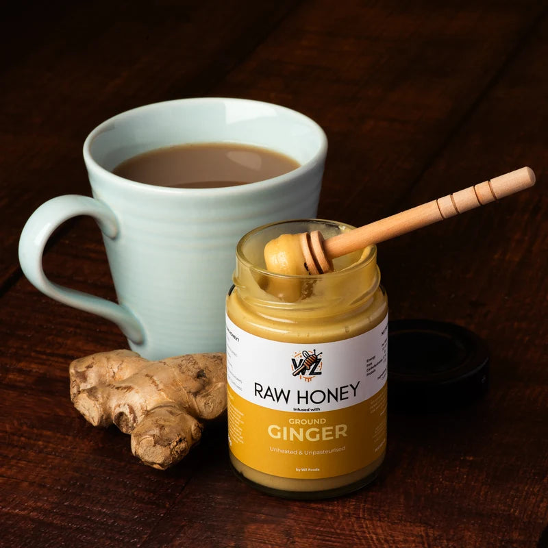 Ginger Infused - Raw Honey
